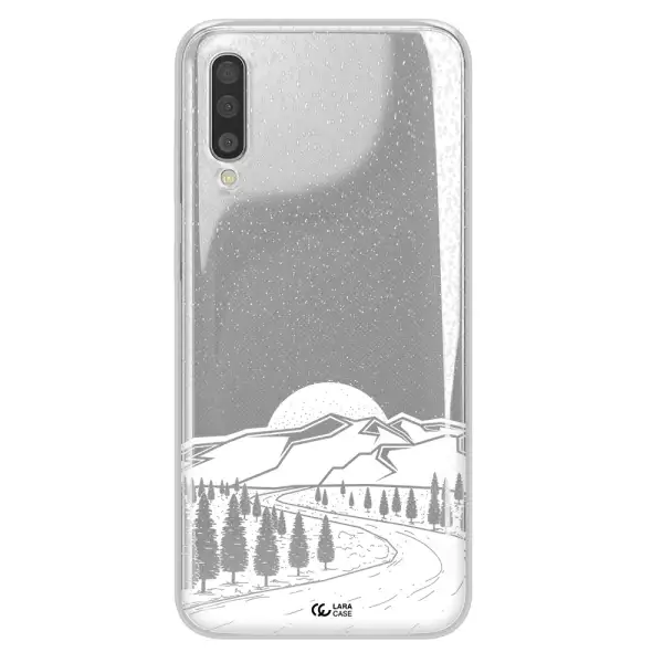 Winter Night Samsung A50S Clear Tpu Case