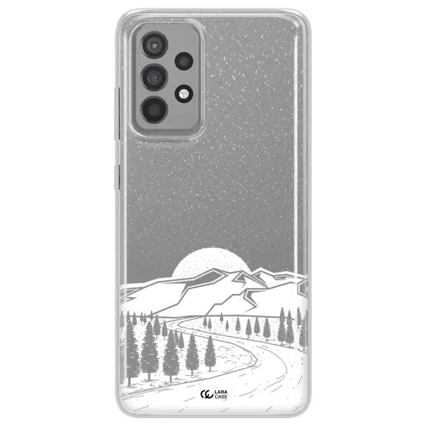 Winter Night Samsung A52 Clear TPU Case