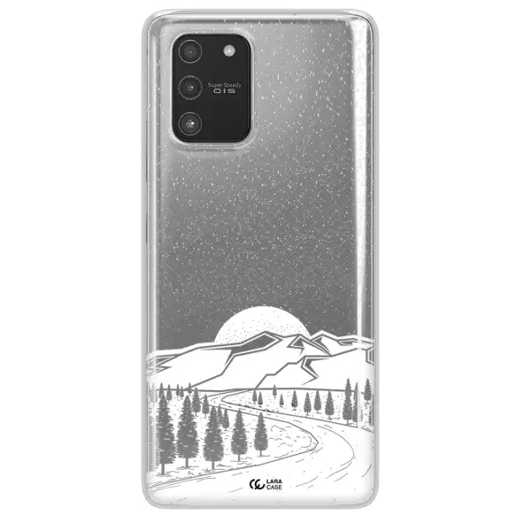 Winter Night Samsung A91 Clear TPU Case