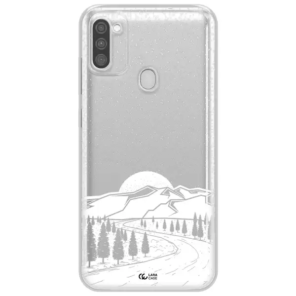 Winter Night Samsung M11 Clear TPU Case