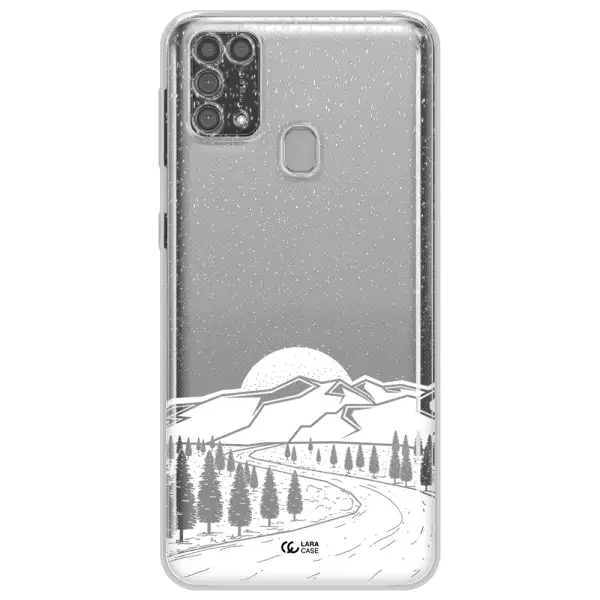 Winter Night Samsung M31 Clear TPU Case