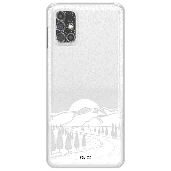 Winter Night Samsung M51 Clear TPU Case