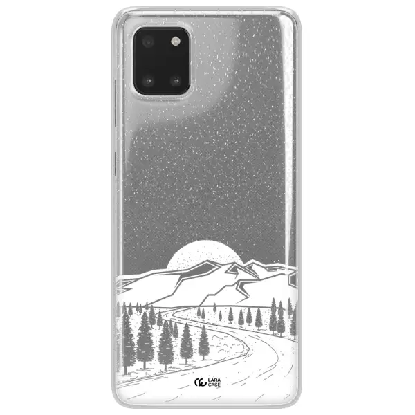 Winter Night Samsung Note 10 Lite Clear TPU Case