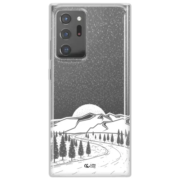 Winter Night Samsung Note 20 Ultra Clear TPU Case