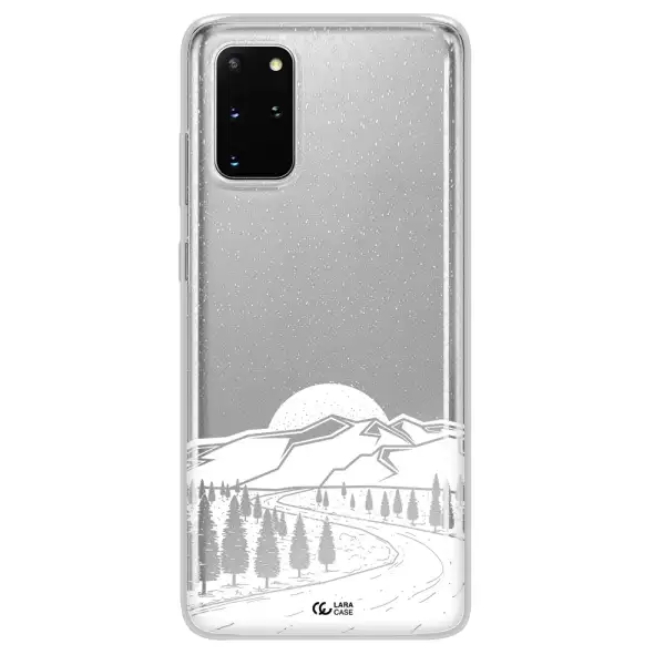 Winter Night Samsung S 20 Plus Clear TPU Case