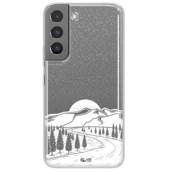 Winter Night Samsung S 22 Clear TPU Case