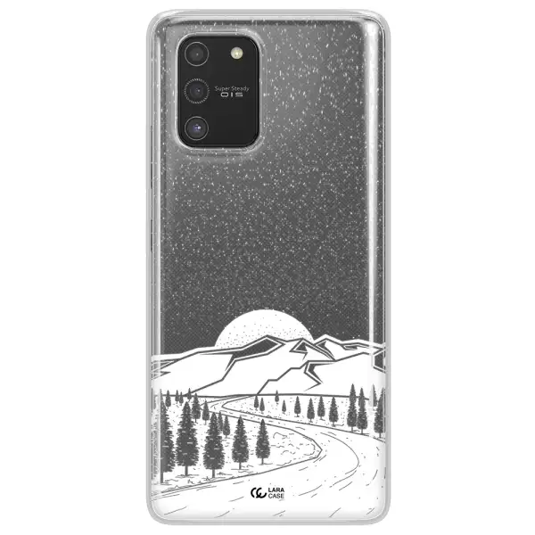 Winter Night Samsung S10 Lite Clear TPU Case