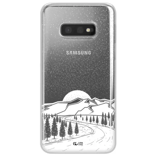 Winter Night Samsung S10e Clear TPU Case