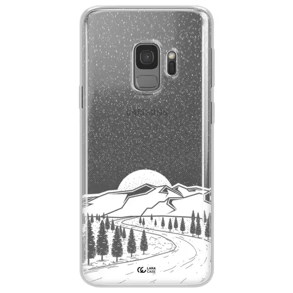 Winter Night Samsung S9 Clear TPU Case