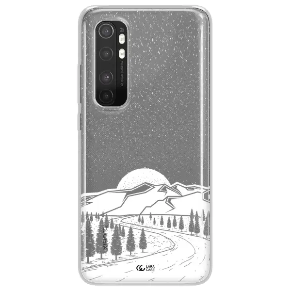 Winter Night Xiaomi Mi Note 10 Lite Clear TPU Case