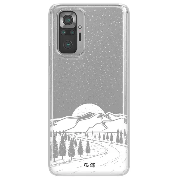 Winter Night Xiaomi Note 10 Pro Clear TPU Case