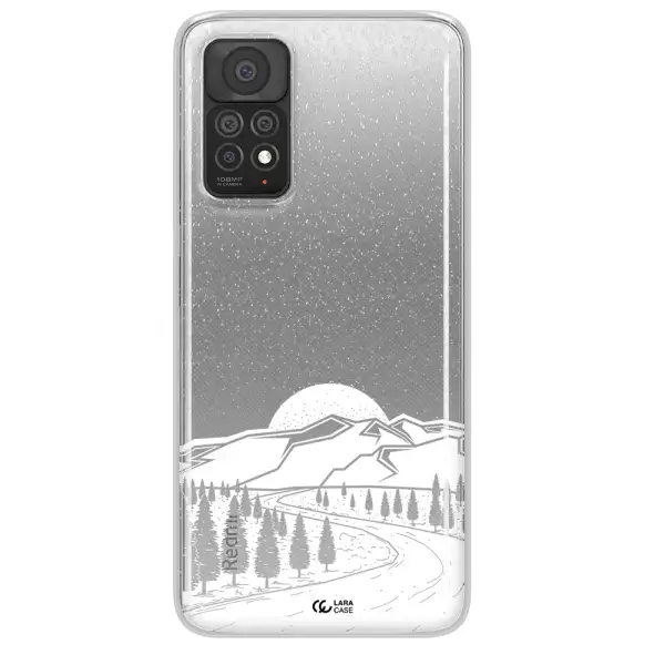 Winter Night Xiaomi Note 11 Pro Clear TPU Case