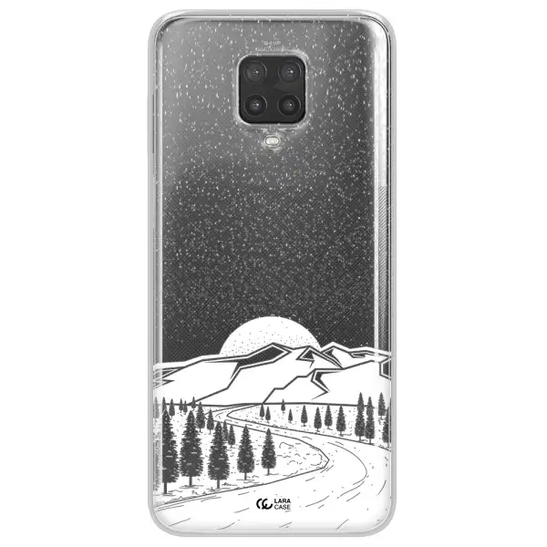 Winter Night Xiaomi Note 9 Pro Clear TPU Case