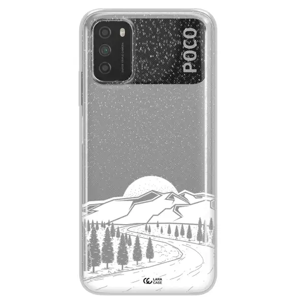 Winter Night Xiaomi Poco M3 Clear TPU Case