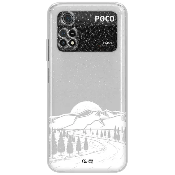 Winter Night Xiaomi Poco M4 Pro 4G Clear Tpu Case