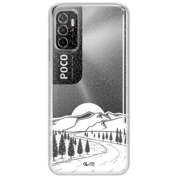 Winter Night Xiaomi Poco M4 Pro 5G Clear Tpu Case