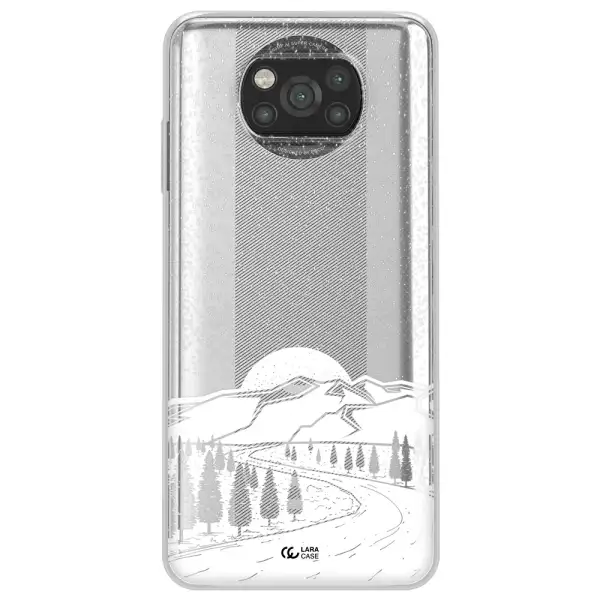 Winter Night Xiaomi Poco X3 Clear TPU Case