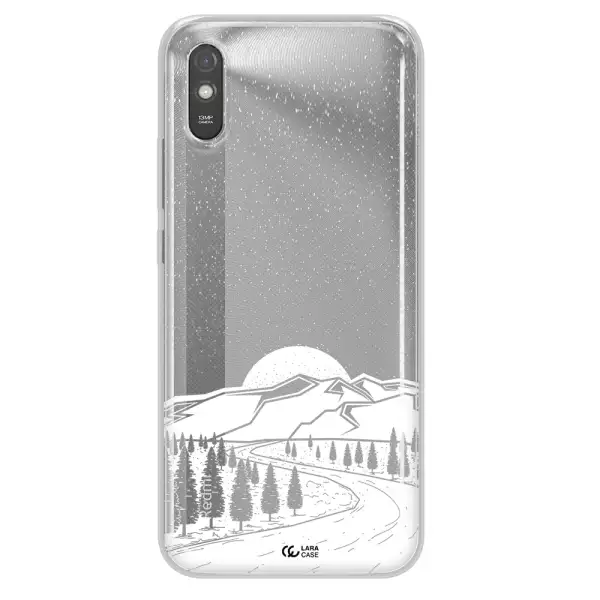 Winter Night Xiaomi Redmi 9A Clear TPU Case