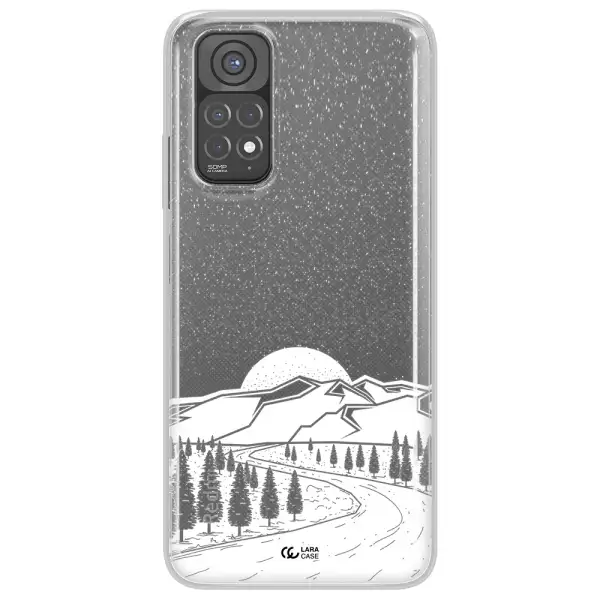 Winter Night Xiaomi Redmi Note 11 Clear TPU Case
