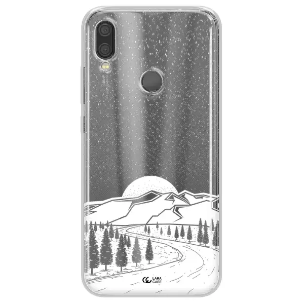 Winter Night Xiaomi Redmi Note 7 Clear TPU Case