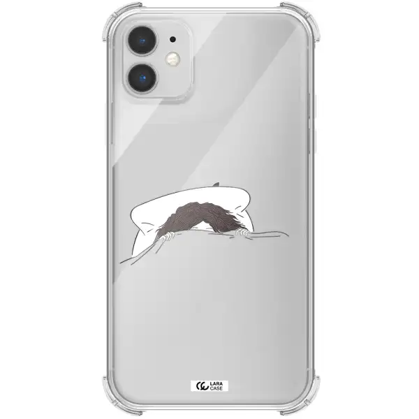 Do Not Wake Me Up Apple iPhone 11 Clear PC Case