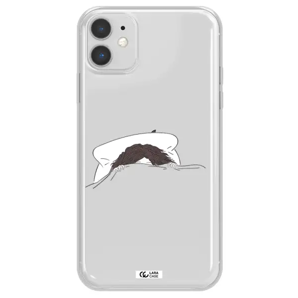 Do Not Wake Me Up Apple iPhone 11 Clear TPU Case