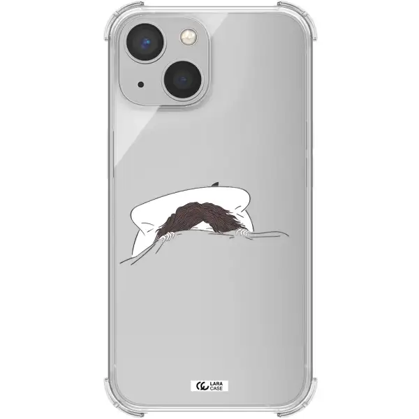 Do Not Wake Me Up Apple iPhone 13 Clear PC Case