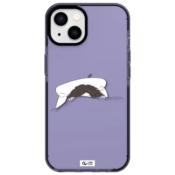 Do Not Wake Me Up Apple iPhone 13 impact Lilac Case