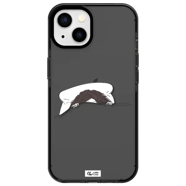 Do Not Wake Me Up Apple iPhone 13 impact Smoke Black Case