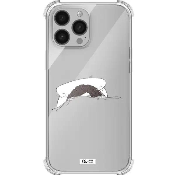 Do Not Wake Me Up Apple iPhone 13 Pro Max Clear PC Case