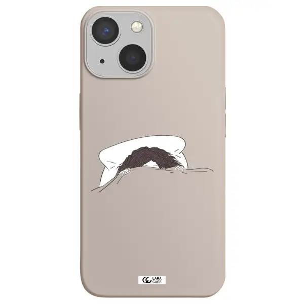 Do Not Wake Me Up Apple iPhone 13 Silicone Stone Case