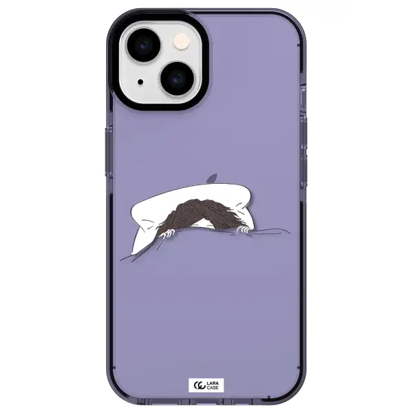 Do Not Wake Me Up Apple iPhone 14 impact Lilac Case
