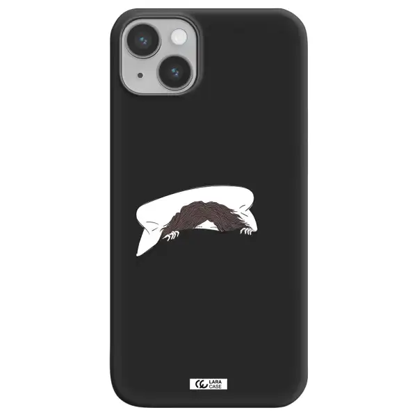 Do Not Wake Me Up Apple iPhone 14 plus Silicone black Case