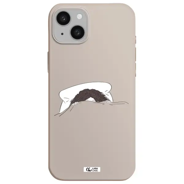 Do Not Wake Me Up Apple iphone 15 plus Silicone Stone Case