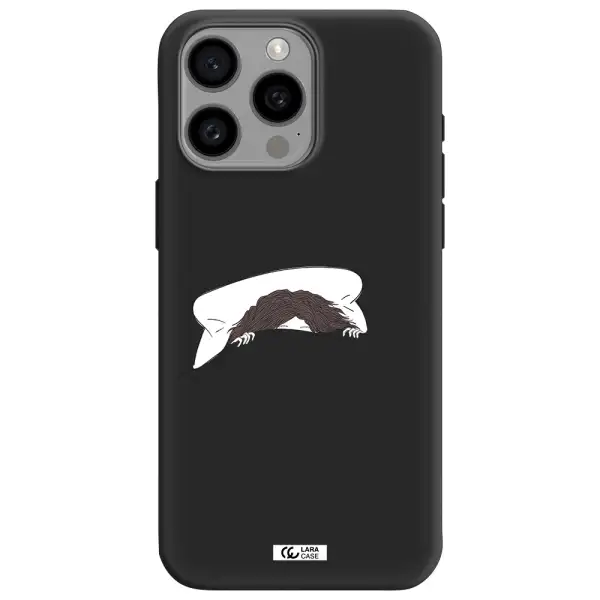 Do Not Wake Me Up Apple Iphone 15 Pro max Silicone black Case