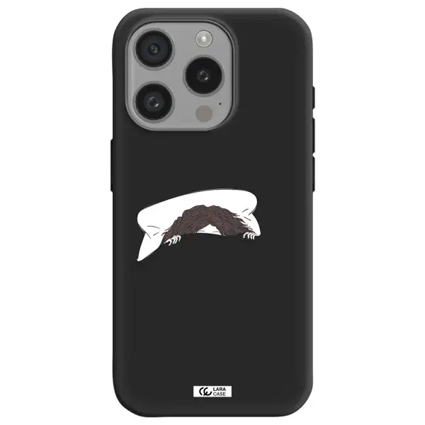 Do Not Wake Me Up Apple Iphone 15 Pro Silicone Black Case