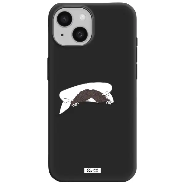 Do Not Wake Me Up Apple iPhone 15 Silicone black Case