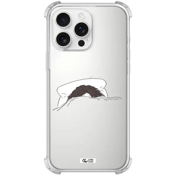 Do Not Wake Me Up Apple Iphone 16 Pro Max Clear Pc Case