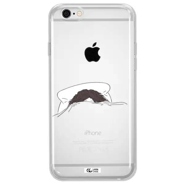 Do Not Wake Me Up Apple iPhone 6 plus Clear TPU Case