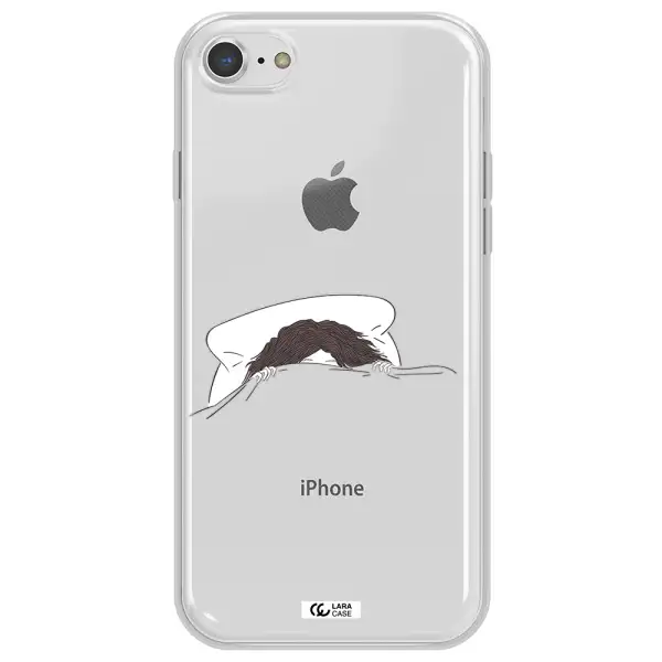 Do Not Wake Me Up Apple iPhone 7 Clear TPU Case