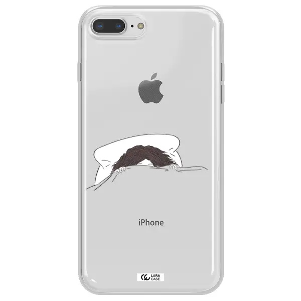 Do Not Wake Me Up Apple iPhone 7 plus Clear TPU Case