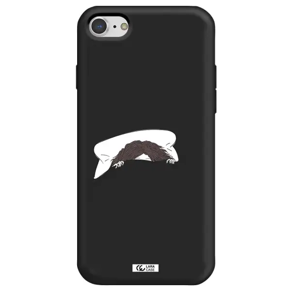 Do Not Wake Me Up Apple iPhone 7 Silicone black Case