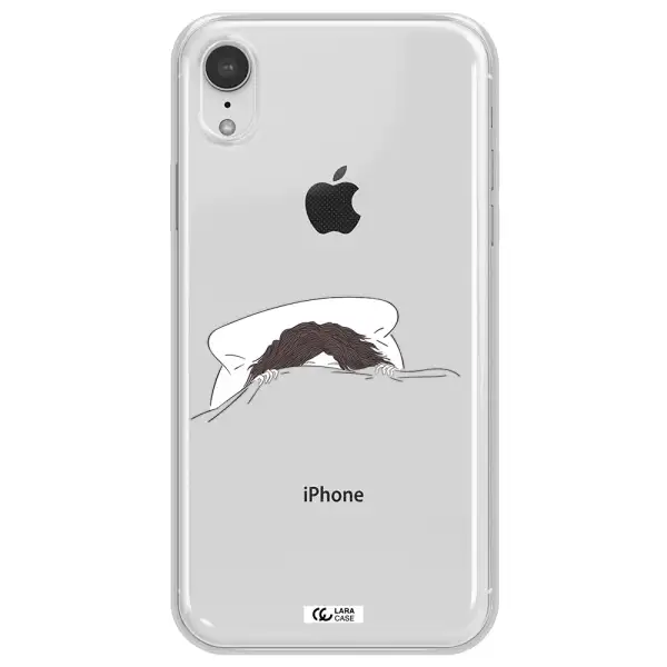 Do Not Wake Me Up Apple iPhone XR Clear TPU Case
