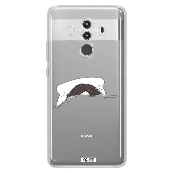 Do Not Wake Me Up Huawei Mate 10 Clear TPU Case