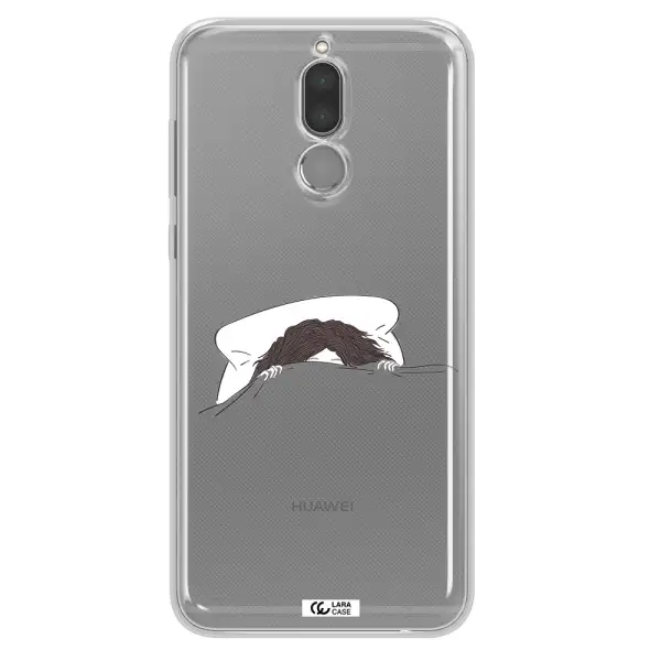Do Not Wake Me Up Huawei Mate 10 Lite Clear TPU Case