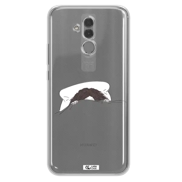 Do Not Wake Me Up Huawei Mate 20 Lite Clear TPU Case