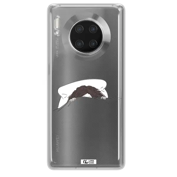 Do Not Wake Me Up Huawei Mate 30 Pro Clear TPU Case