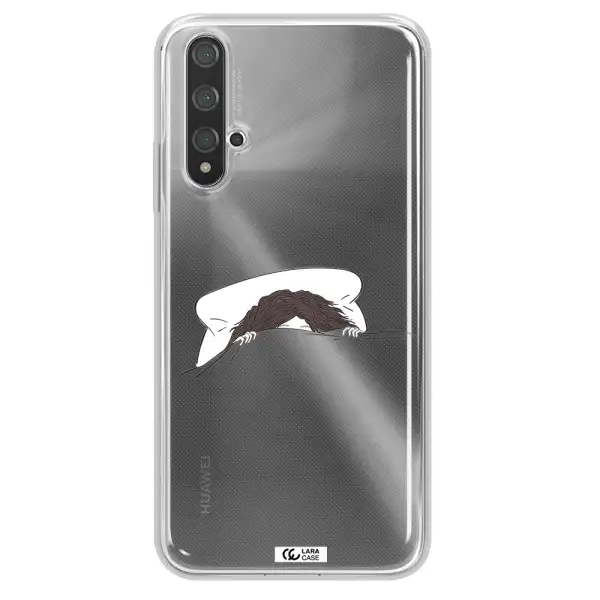 Do Not Wake Me Up Huawei Nova 5t Clear TPU Case