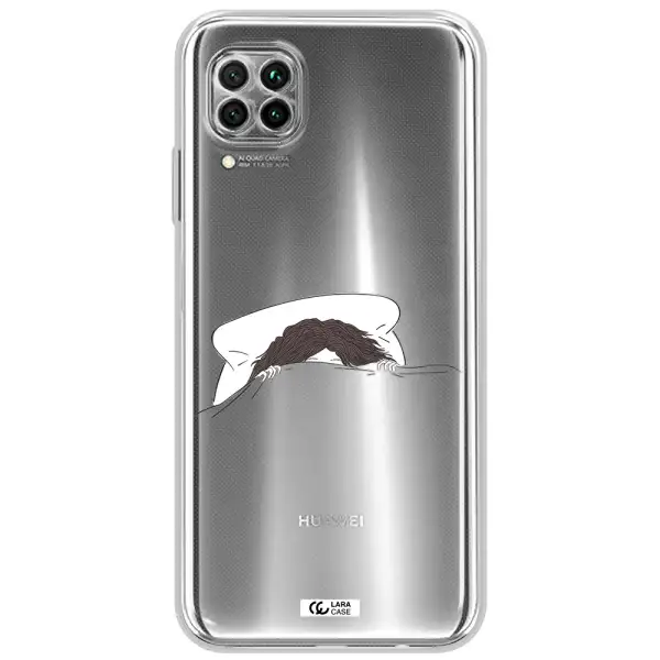 Do Not Wake Me Up Huawei Nova 7I Clear Tpu Case