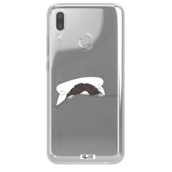 Do Not Wake Me Up Huawei P Smart 2019 Clear TPU Case